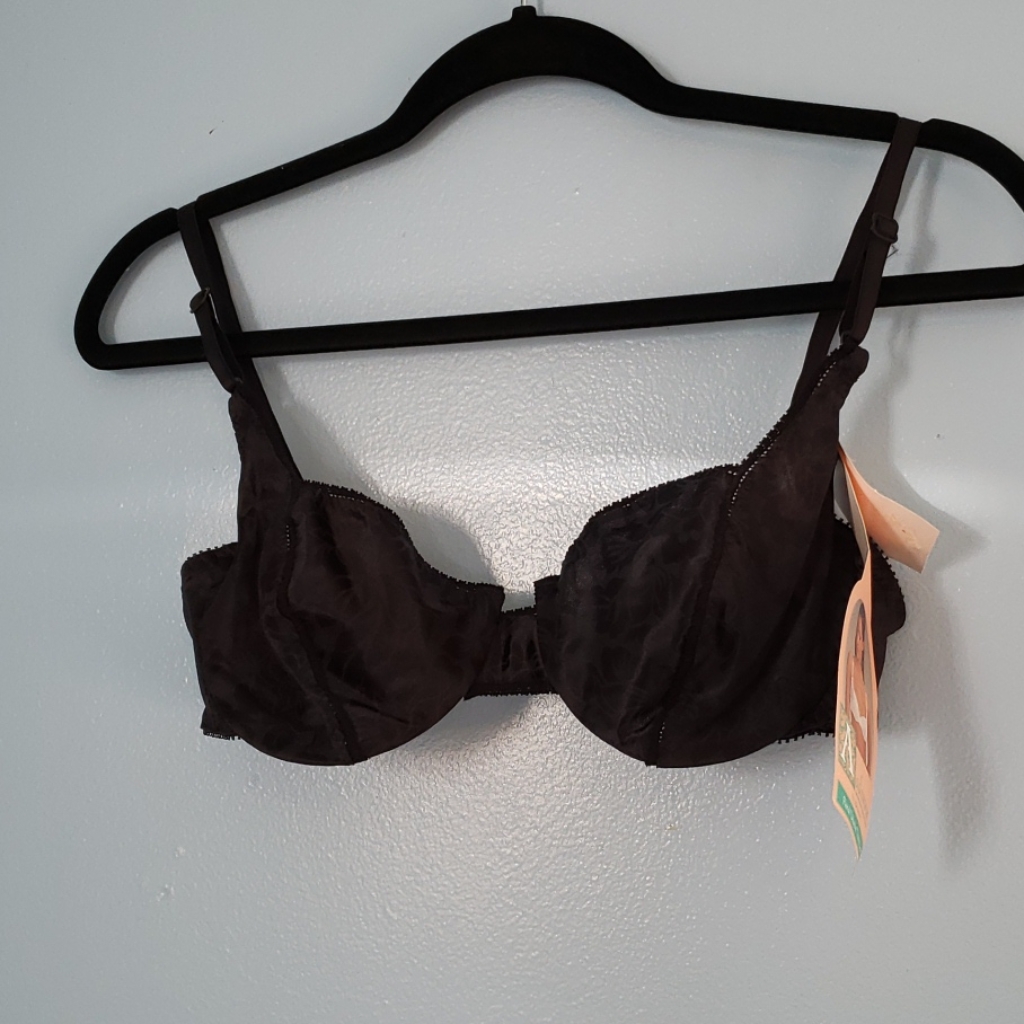 Nwt Adonna For Jc Penney Black Demi Bra Size 36c